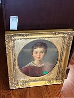 Framed portrait front view