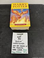 Front view of hardcover with dust jacket