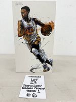 Front of box with stylized Steph Curry artwork