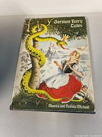 Front cover of German Fairy Tales book with dust jacket