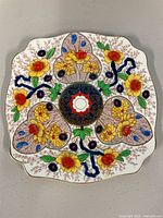 Front of Royal Staffordshire Cairo 8920 salad/dessert plate showing full decorative pattern