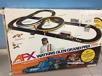 Front of Aurora AFX Watkins Glen Grand Prix box