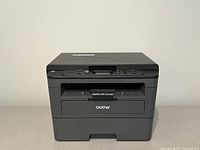 Front view of Brother HL-L2390DW all-in-one printer