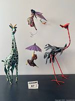 Full view of all four pieces