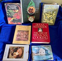Six cookbooks including vegetable, herb, Mexican and regional titles