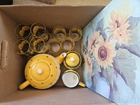 Boxed lot showing all pieces