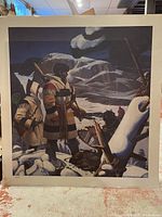 Full view of framed/unframed print showing artwork and borders