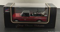 Boxed Liberty Classics die-cast pickup front view