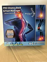 Front of retail box showing product name, brand and illustrative images