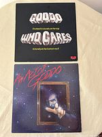 Front covers of both Goddo LPs displayed side by side
