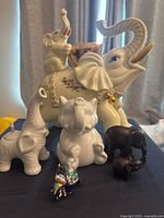 Group shot of all elephant items