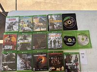 All 16 Xbox One games laid out