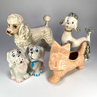 Group shot of all figurines and shakers