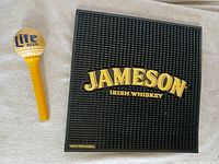 Tap handle and bar mat overview