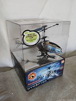 Front view of packaged Propel Gyropter helicopter
