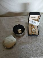 Both watches with containers visible