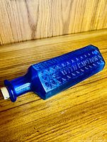 Full side view showing shape, color, cork