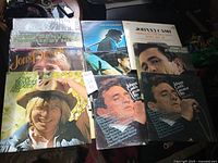 All 10 LP jackets displayed