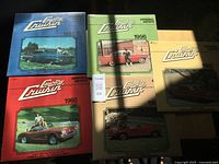 All five Country Cruisin’ album covers showing years 1956, 1959, 1960, 1962 and one undated