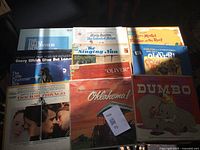 Group view of all vinyl albums