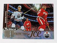 Front view of Parkhurst View From The Ice Connor McDavid card