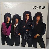 Front cover with band portrait