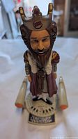 Front view of Burger King bobblehead showing full figure and crown