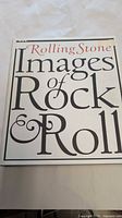 Front cover of Rolling Stone Images of Rock & Roll hardcover book
