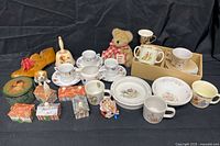 Full lot showing dinnerware, collectibles, toys and ornaments