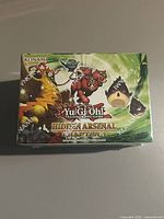 Front angled view of sealed Yu-Gi-Oh! Hidden Arsenal Chapter 1 box