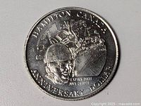 Full view of obverse showing complete design and legends