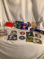 Overall view of promotional CD-ROM lot