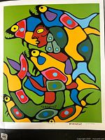 Full view of lithograph showing entire image area