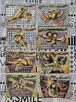 Fronts of eight Pokémon BREAK cards