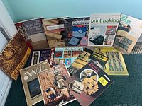 All publications laid out showing covers