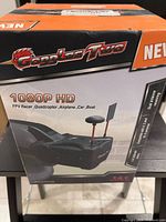 Front of boxed Eachine Goggles Two headset highlighting 1080P HD spec