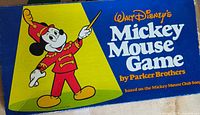 Box top showing title and Mickey Mouse illustration