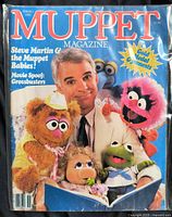 Front cover of Spring 1985 Muppet Magazine in sleeve