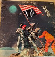 Front cover of Canned Heat “Future Blues” LP showing artwork and wear