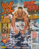 Front cover showing John Cena and autograph