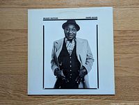 Front jacket showing Muddy Waters portrait and album title