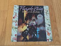 Front of Purple Rain album sleeve