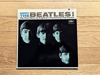 Front cover of Meet The Beatles! LP