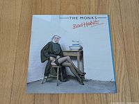Front cover of The Monks Bad Habits LP