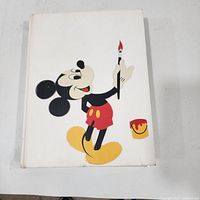 Front cover showing Mickey Mouse illustration