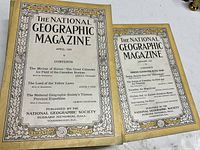 April 1925 and January 1925 issues front covers