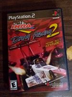 Front of PS2 game case showing title and artwork