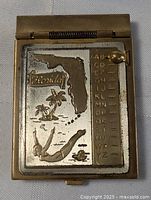 Front view showing Florida design and alphabetical index