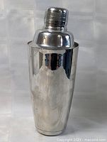 Full view of stainless steel shaker