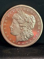 Obverse showing Liberty portrait and E PLURIBUS UNUM legend